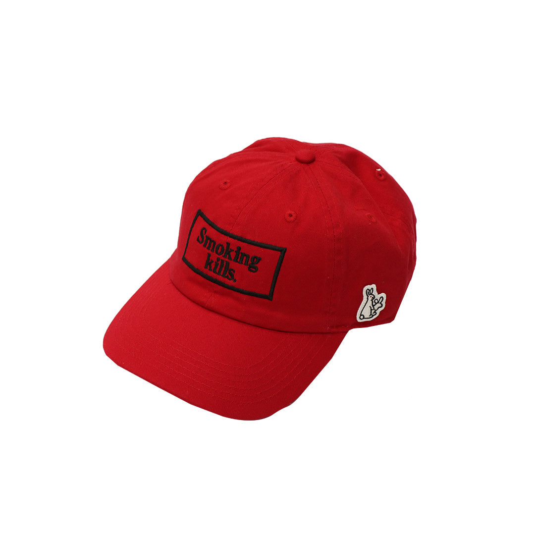 mxxshopFR2 Smoking kills cap red - キャップ