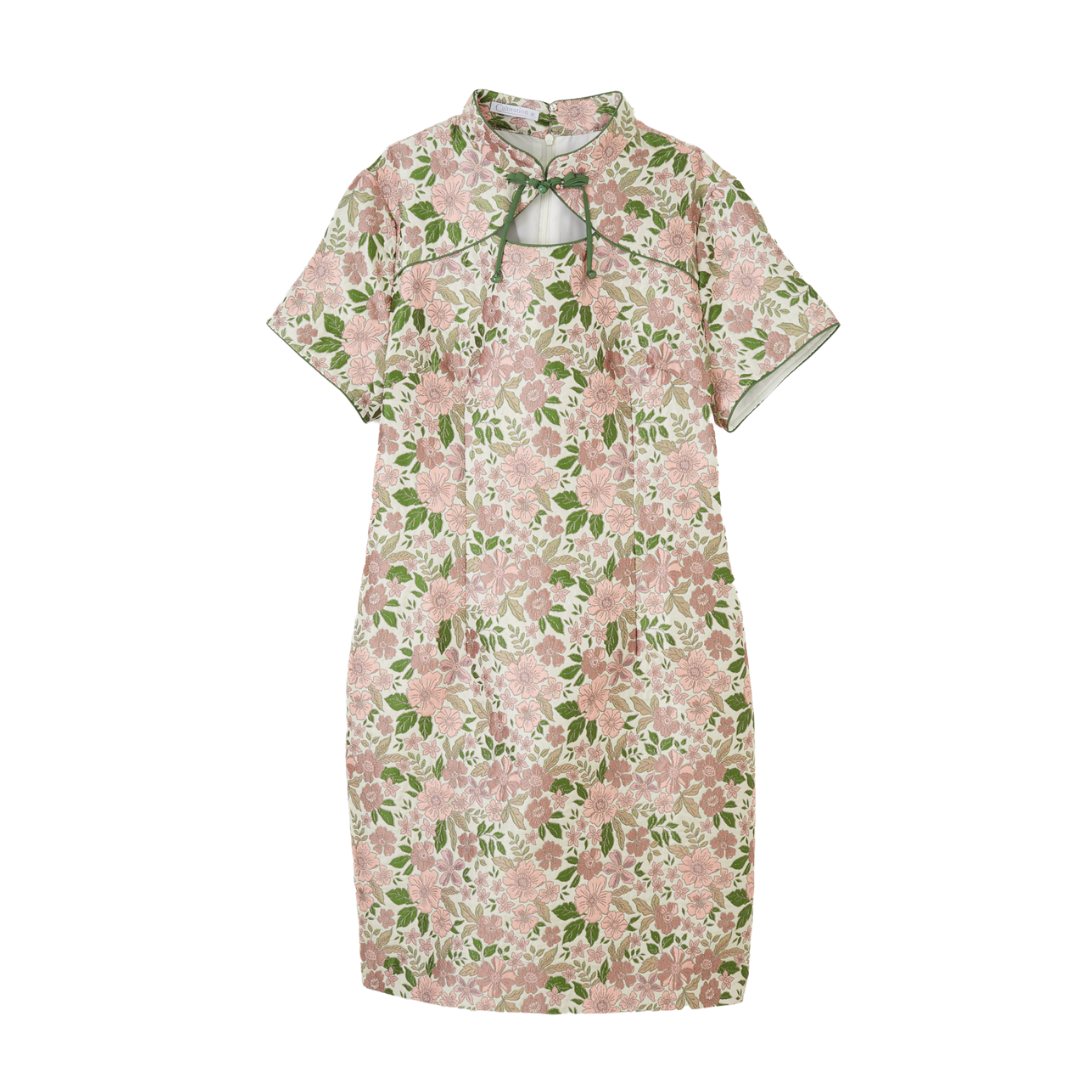 Blossom Cheongsam (Green)