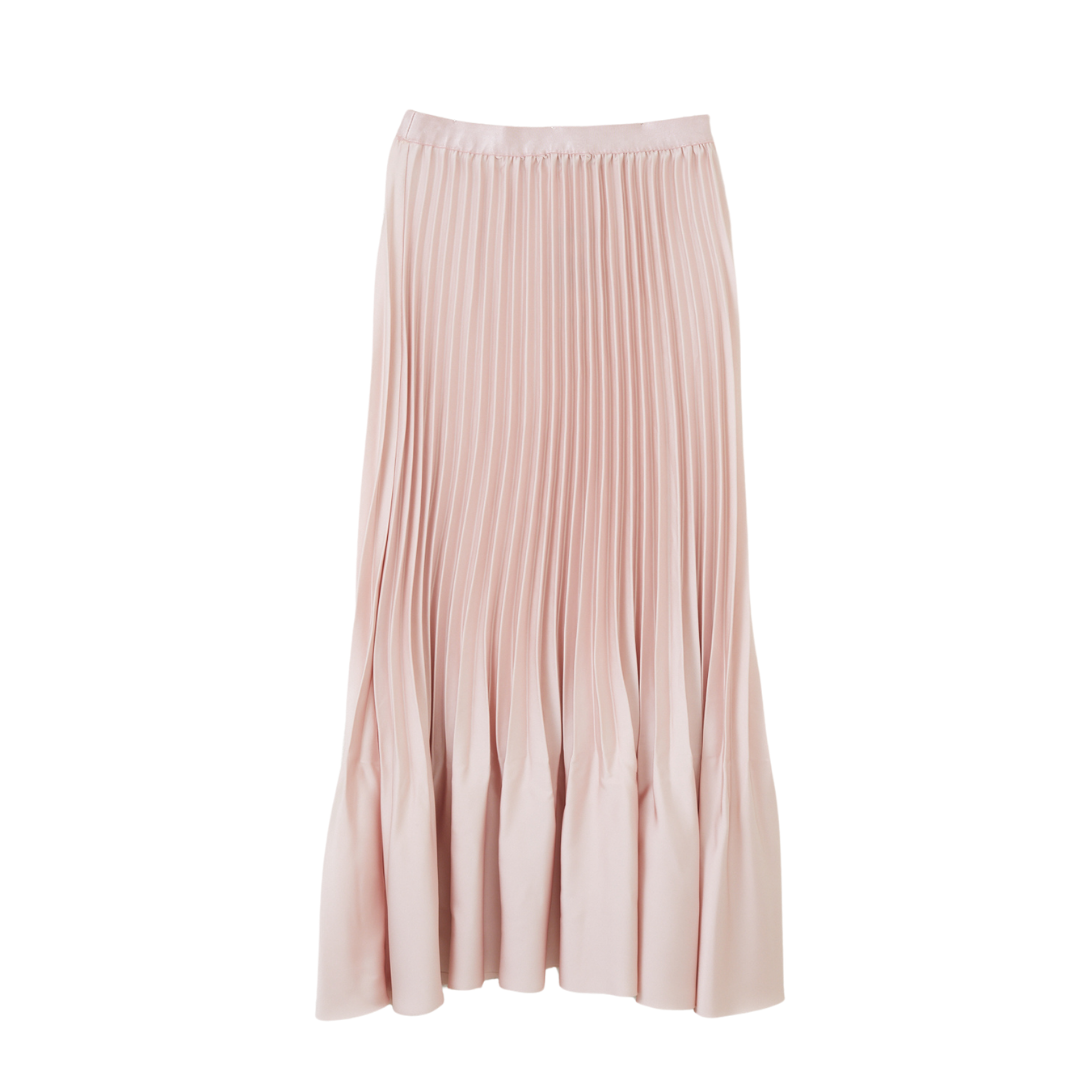 High Waist Pleated Skirt