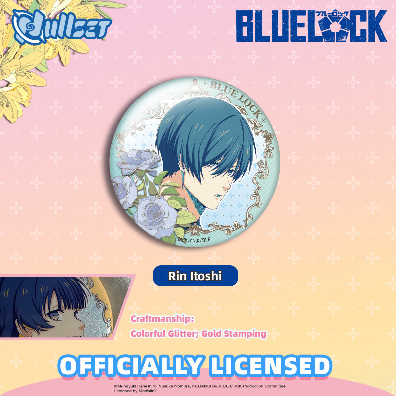 Blue Lock Mystery Badge Pack (The Language of Flower Series)