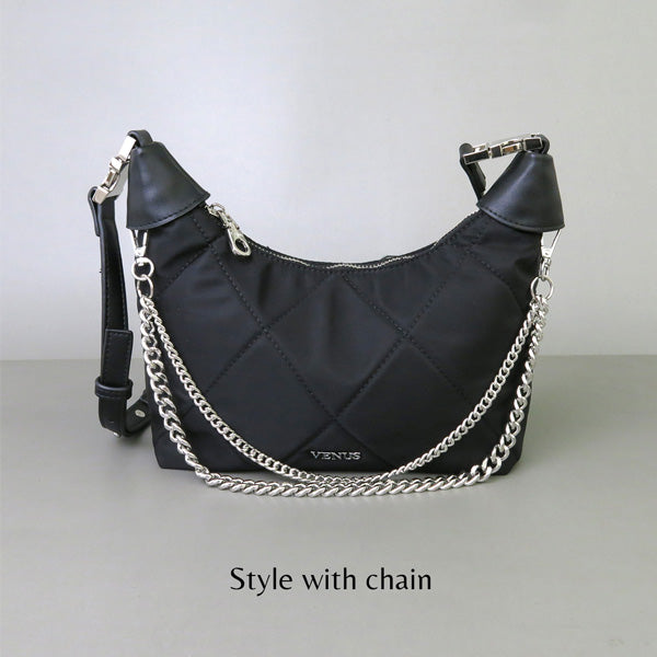 Claire Quilted Nylon Bag