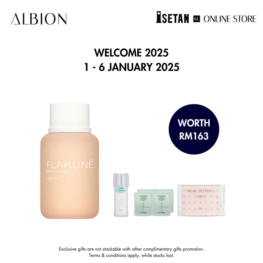 2025 : Flarune Bright Squash 110ml , Gift worth RM61