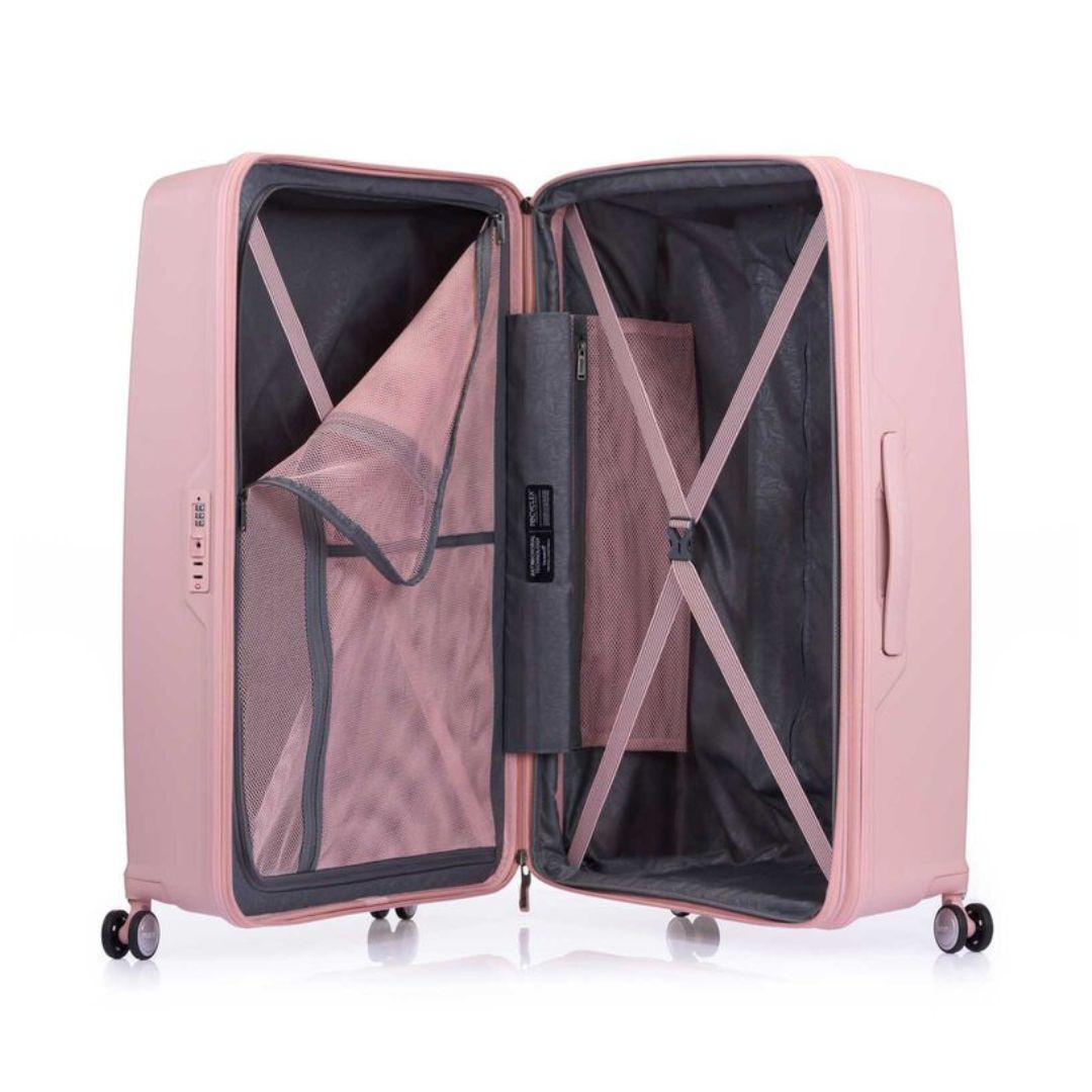 Argyle Travel Luggage 3-pcs Set (Antique Pink)