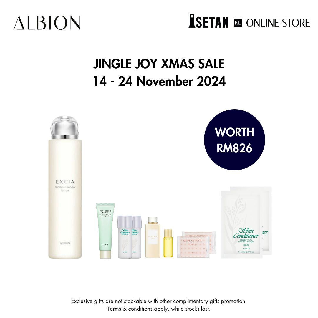 JINGLE : EXCIA RADIANCE RENEW Lotion 200ml, Gift worth RM326