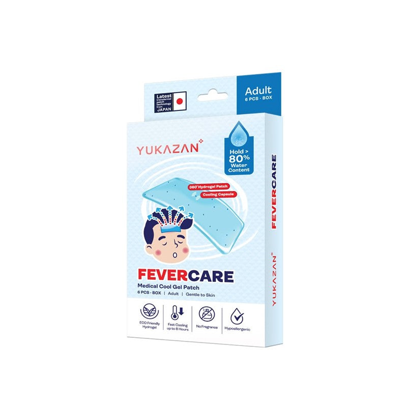 Adult Fevercare Cool Gel Patch 6s