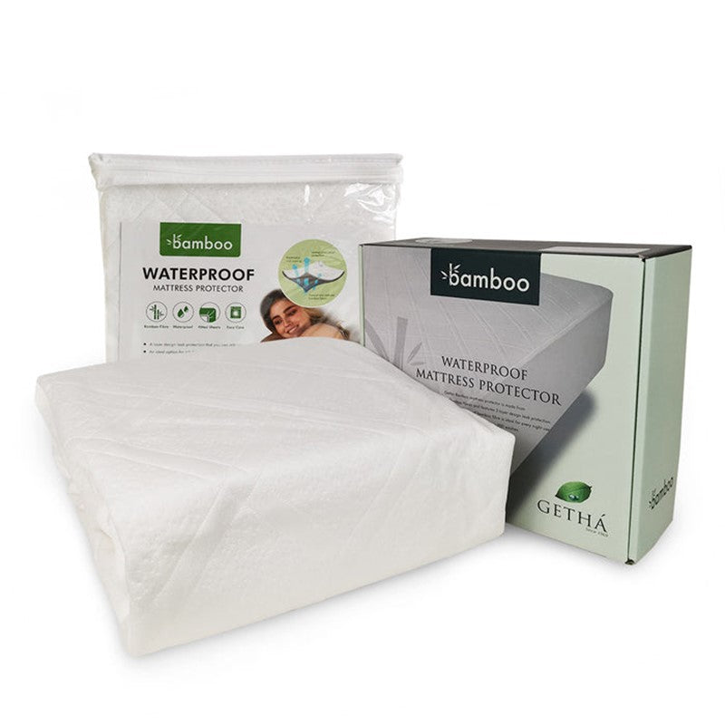 Bamboo Waterproof Mattress Protector (KING)