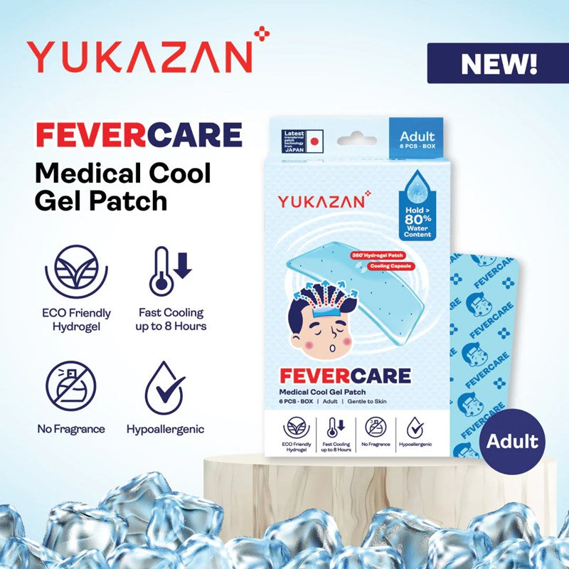 Adult Fevercare Cool Gel Patch 6s