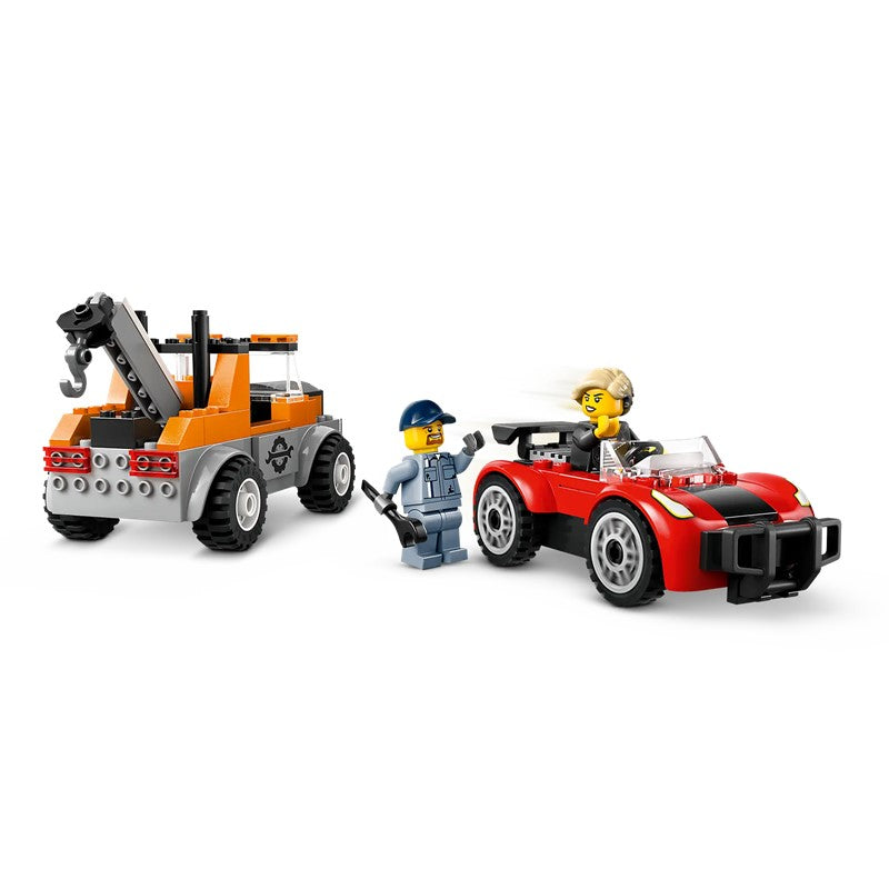 60435 Tow Truck & Sports Car R