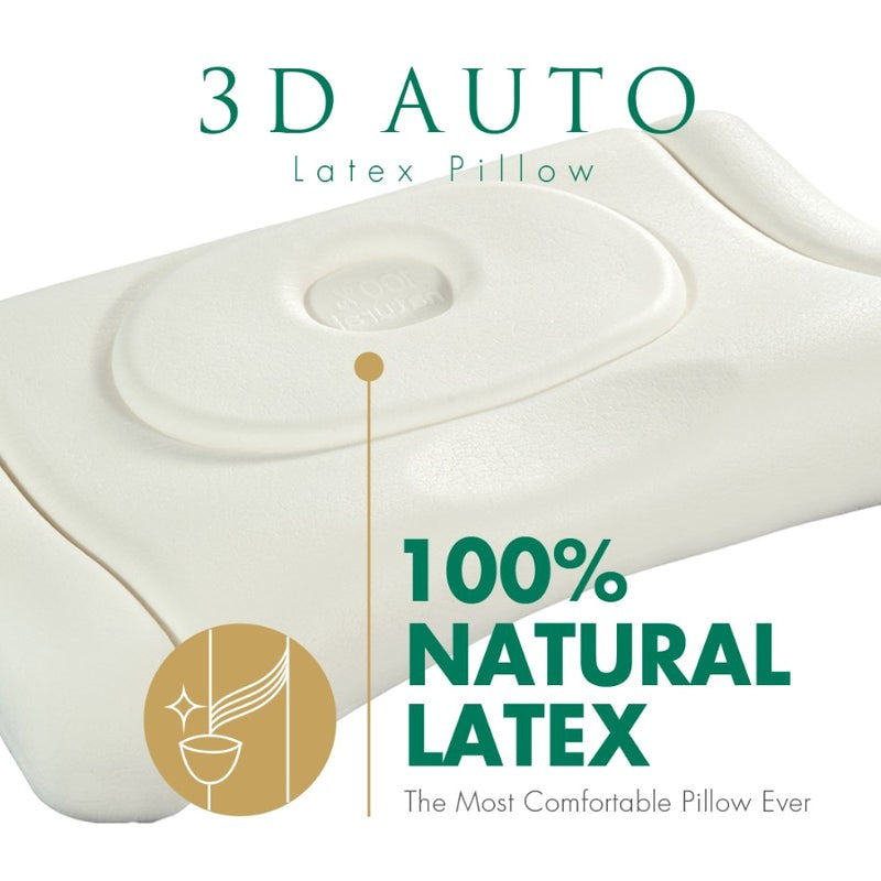 3D Auto Latex Pillow