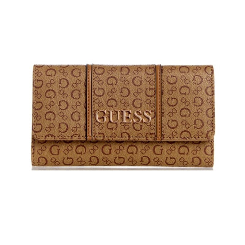 GUESS Zadora SLG Slim Clutch (Mocha) | Isetan KL Online Store