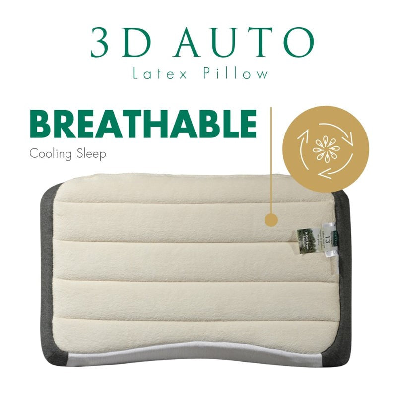 3D Auto Latex Pillow