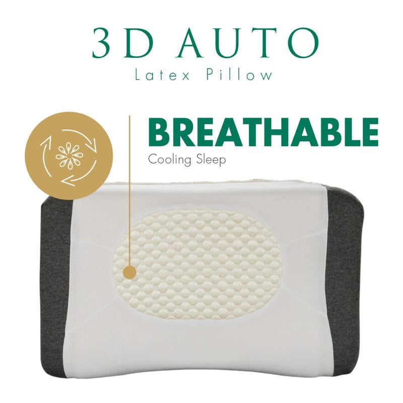 3D Auto Latex Pillow