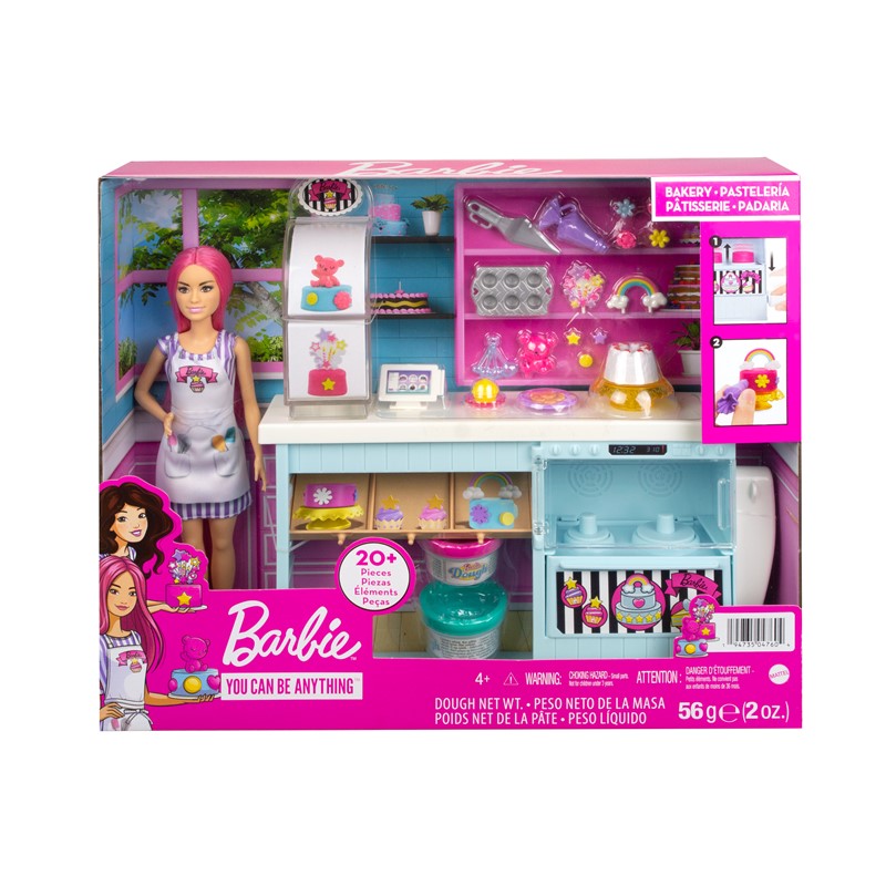 BARBIE HGB73 Barbie Bakery Playset | Isetan KL Online Store