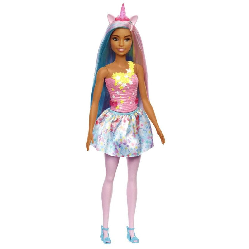 BARBIE HGR18 Barbie Fairytale Core Unicorn Doll (Assorted) | Isetan KL Online Store