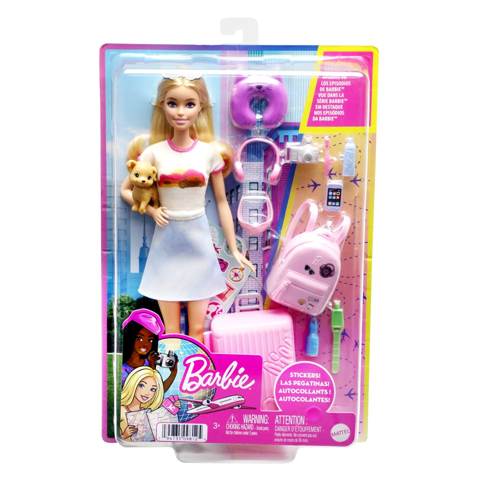 BARBIE HJY18 Barbie Travel Malibu Set 2.0 | Isetan KL Online Store