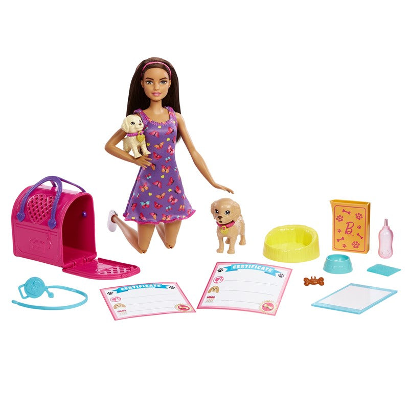 BARBIE HKD86 Barbie Pup Adoption Playset | Isetan KL Online Store