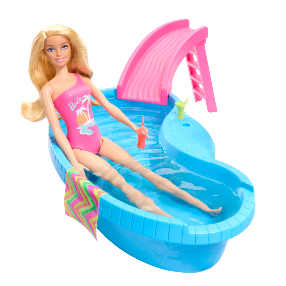 BARBIE HRJ74 Barbie Ave Pool W/Doll (Blonde) | Isetan KL Online Store