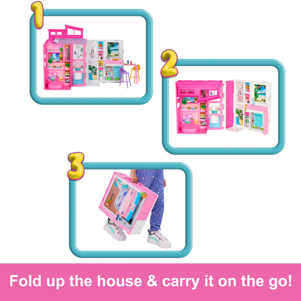 BARBIE HRJ76 Barbie Ave Entry Priced House | Isetan KL Online Store