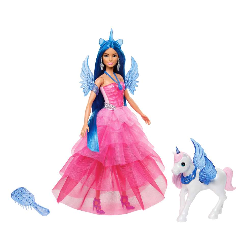 BARBIE HRR16 Barbie Fairytale 65th Anniv Sapphire Doll | Isetan KL Online Store