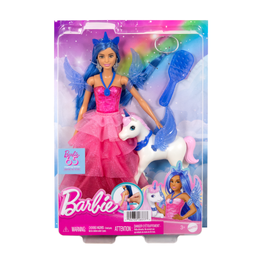 BARBIE HRR16 Barbie Fairytale 65th Anniv Sapphire Doll | Isetan KL Online Store