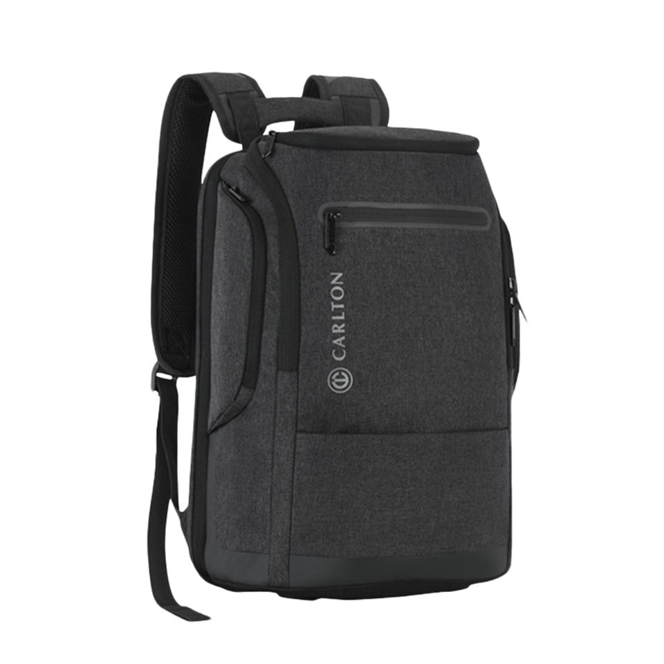 CARLTON Newport 01 Laptop Backpack (Dark Grey) | Isetan KL Online Store