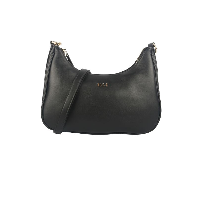 ELLE Ava Medium Hobo Bag (Black) | Isetan KL Online Store