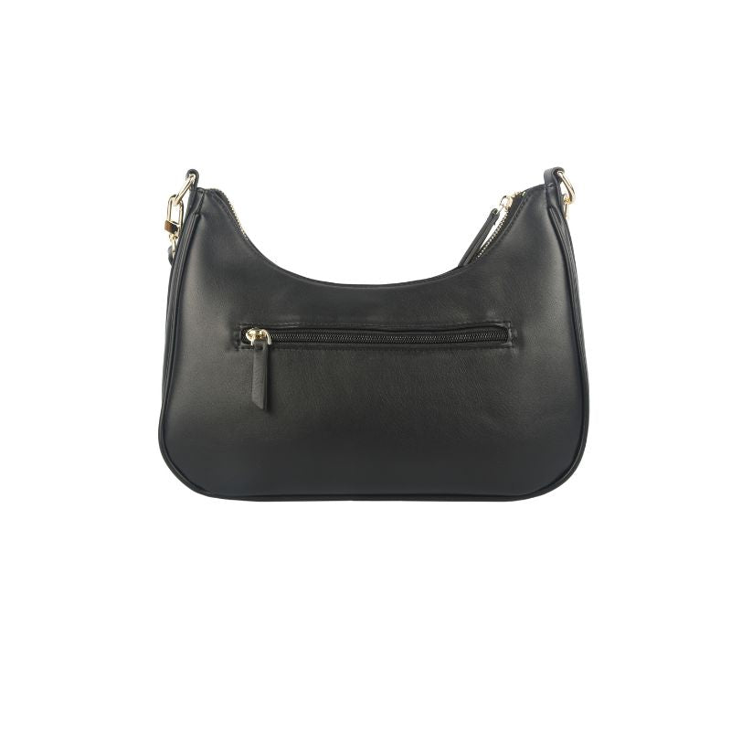 ELLE Ava Medium Hobo Bag (Black) | Isetan KL Online Store