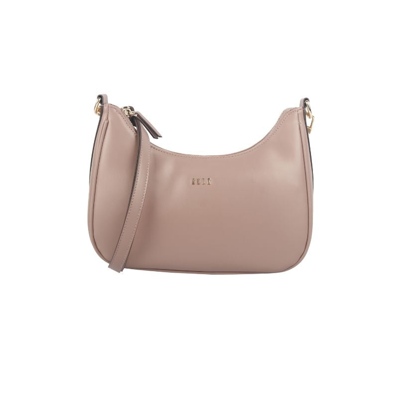 ELLE Ava Medium Hobo Bag (Smoky Purple) | Isetan KL Online Store