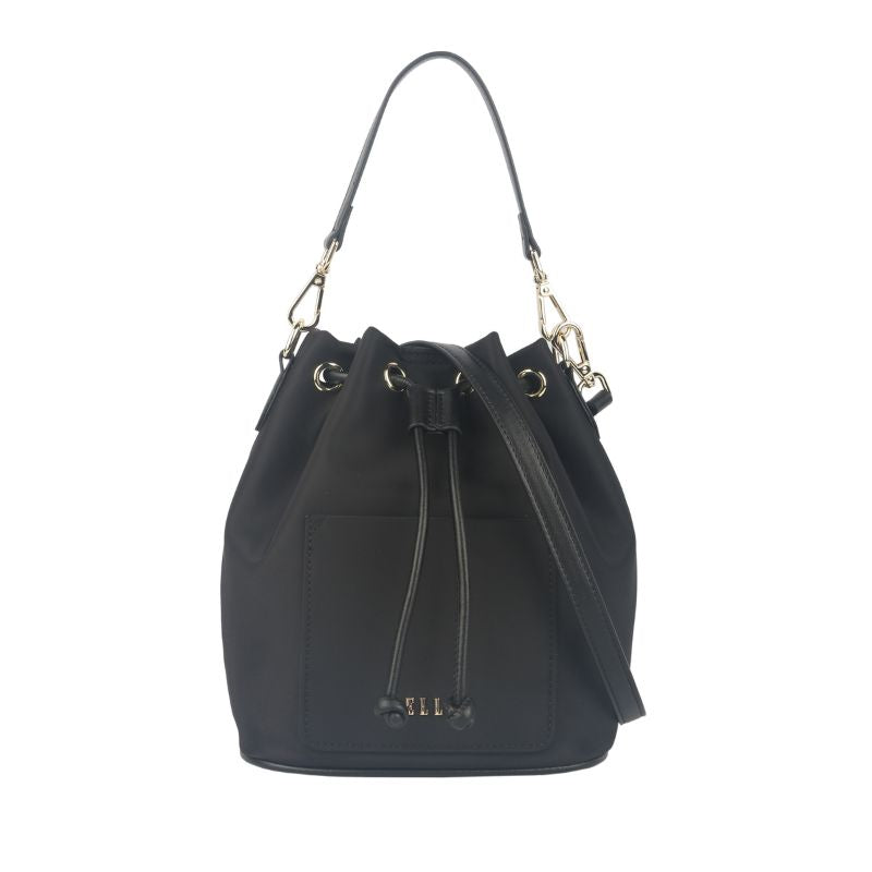 ELLE Leona Bucket Bag (Black) | Isetan KL Online Store