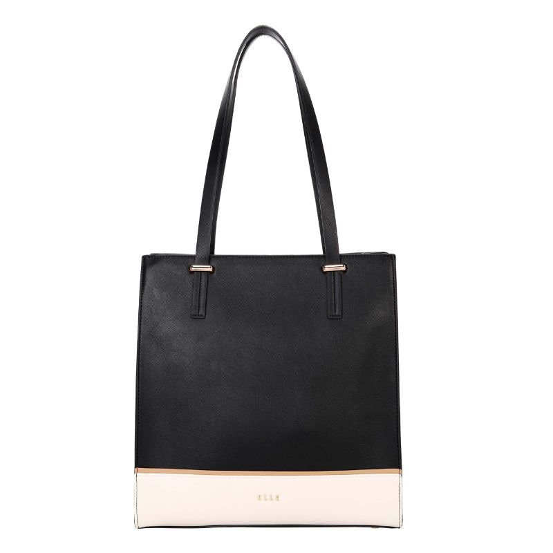 ELLE Noah Vertical Tote (Black) | Isetan KL Online Store