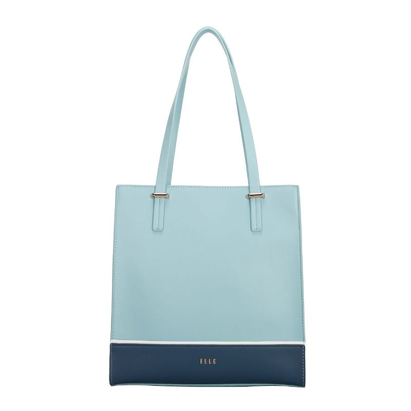 ELLE Noah Vertical Tote (Blue) | Isetan KL Online Store