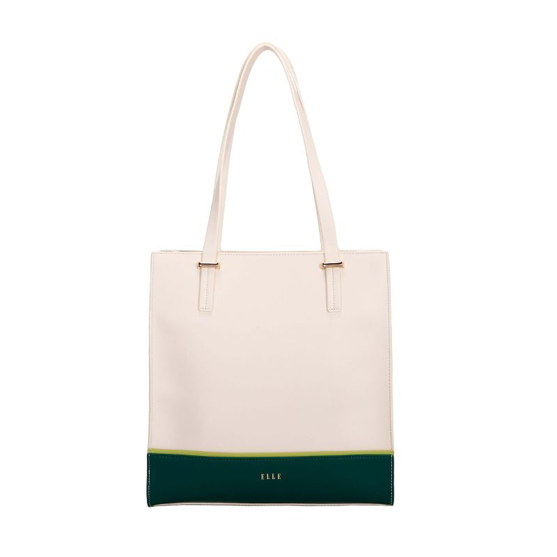 ELLE Noah Vertical Tote (Green) | Isetan KL Online Store