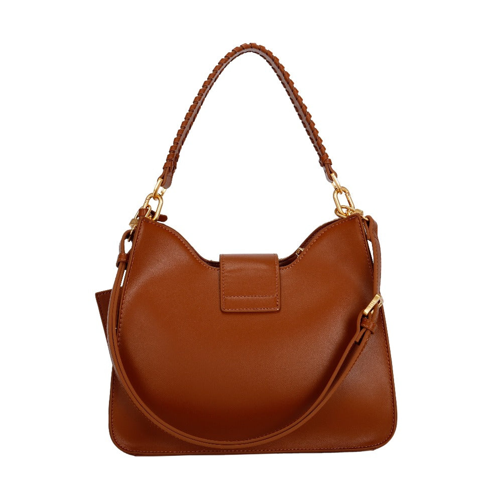 ELLE Zia Hobo Bag (Cognac) | Isetan KL Online Store