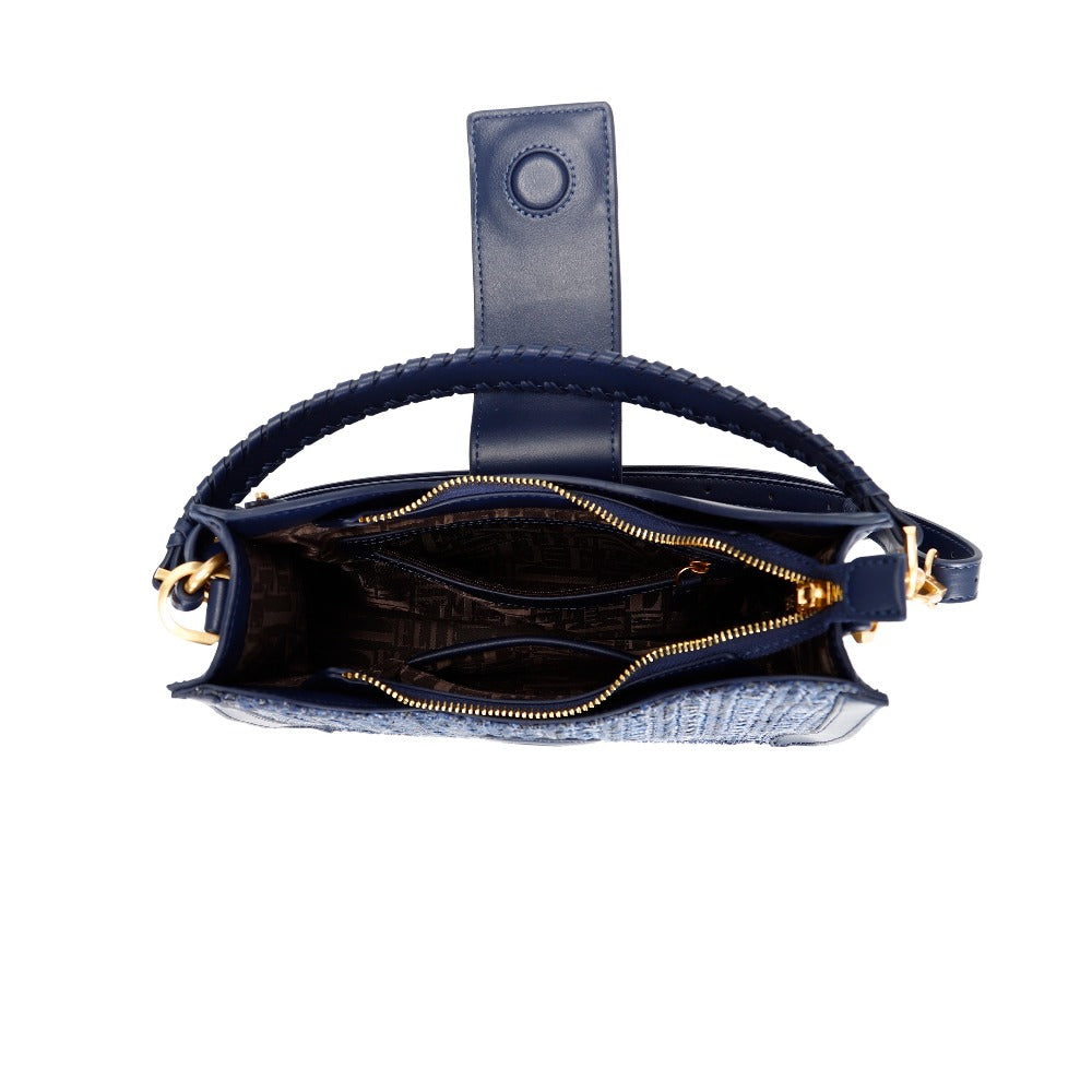 ELLE Zia Hobo Bag (Navy) | Isetan KL Online Store