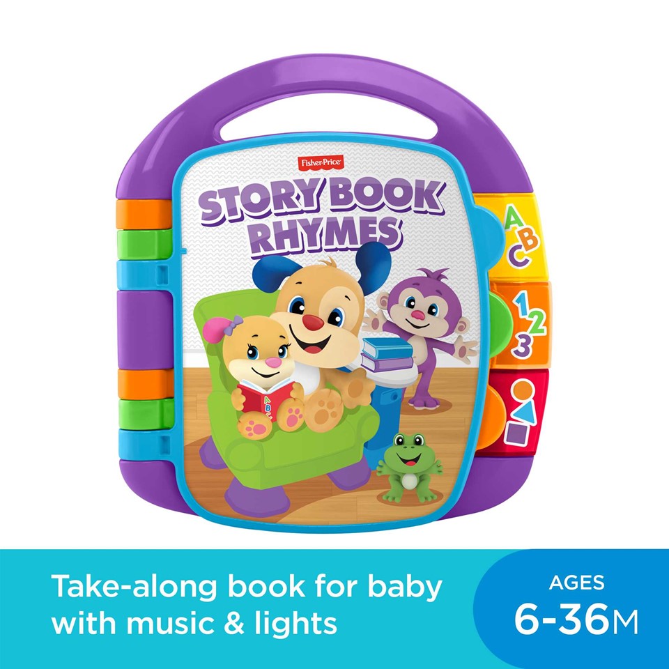 FISHER-PRICE CDH26 Laugh & Learn Storybook Rhymes | Isetan KL Online Store