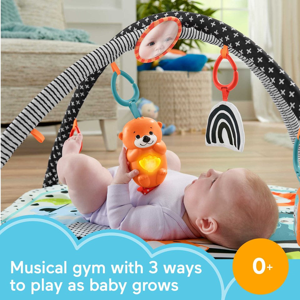 FISHER-PRICE HBP41 3-In-1 Glow & Grow Gym Infant Playmat | Isetan KL Online Store