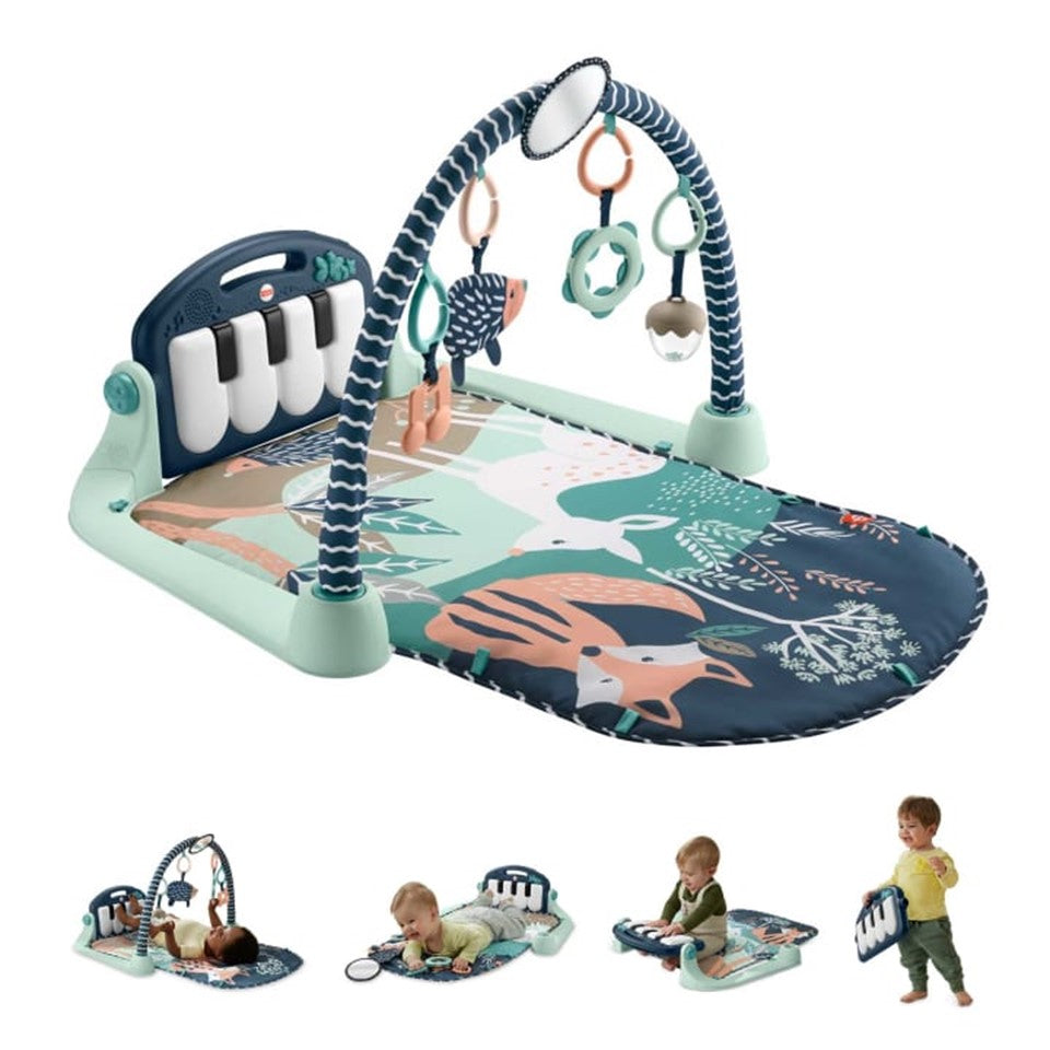 FISHER-PRICE HKX37 Baby Kick & Play Piano Gym Moonlight Forest | Isetan KL Online Store