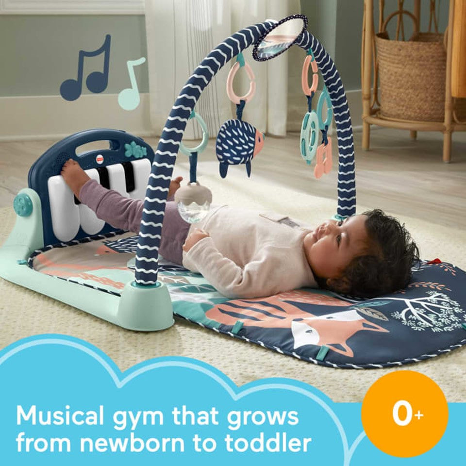 FISHER-PRICE HKX37 Baby Kick & Play Piano Gym Moonlight Forest | Isetan KL Online Store