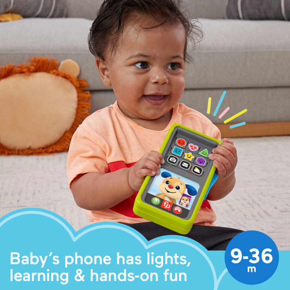 FISHER-PRICE HLY61 Laugh & Learn Press & Slides Smartphone | Isetan KL Online Store