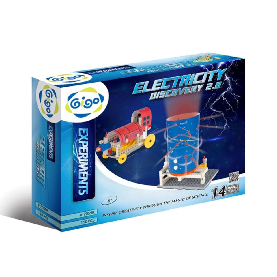 GIGO Experiments - Electricity Discovery 2.0 (110pcs) | Isetan KL Online Store