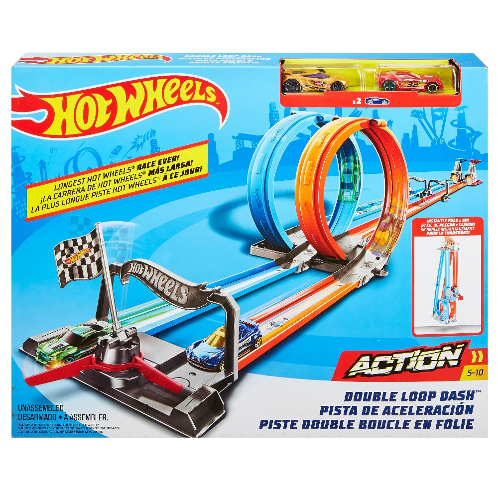 HOT WHEELS GFH85 Action Double Loop Dash | Isetan KL Online Store