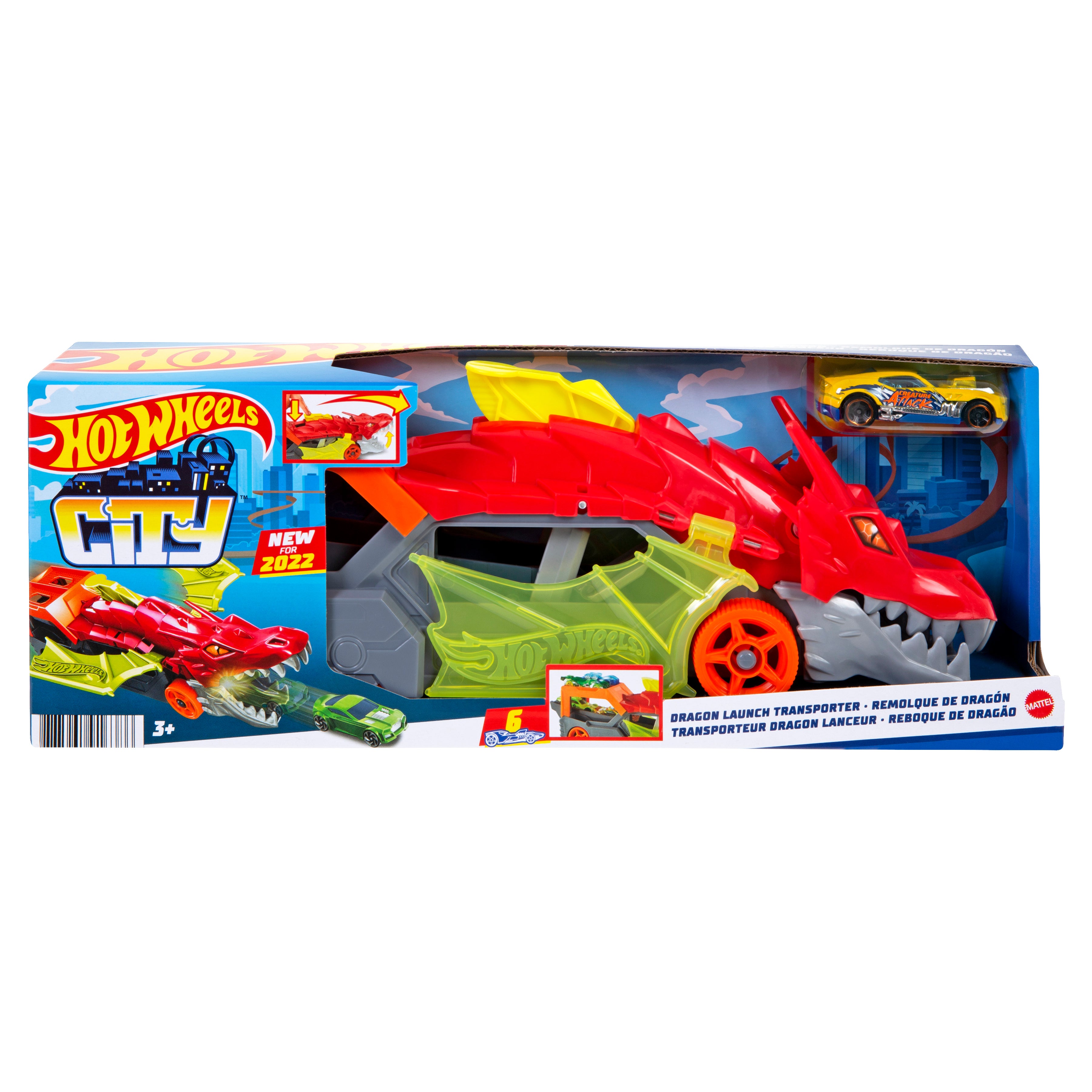 HOT WHEELS GTK42 City Dragon Hauler | Isetan KL Online Store