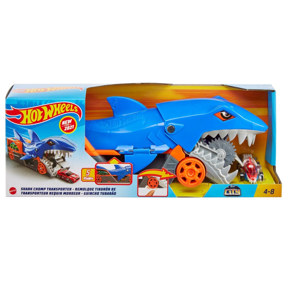 HOT WHEELS GVG36 City Shark Chomp Transport | Isetan KL Online Store