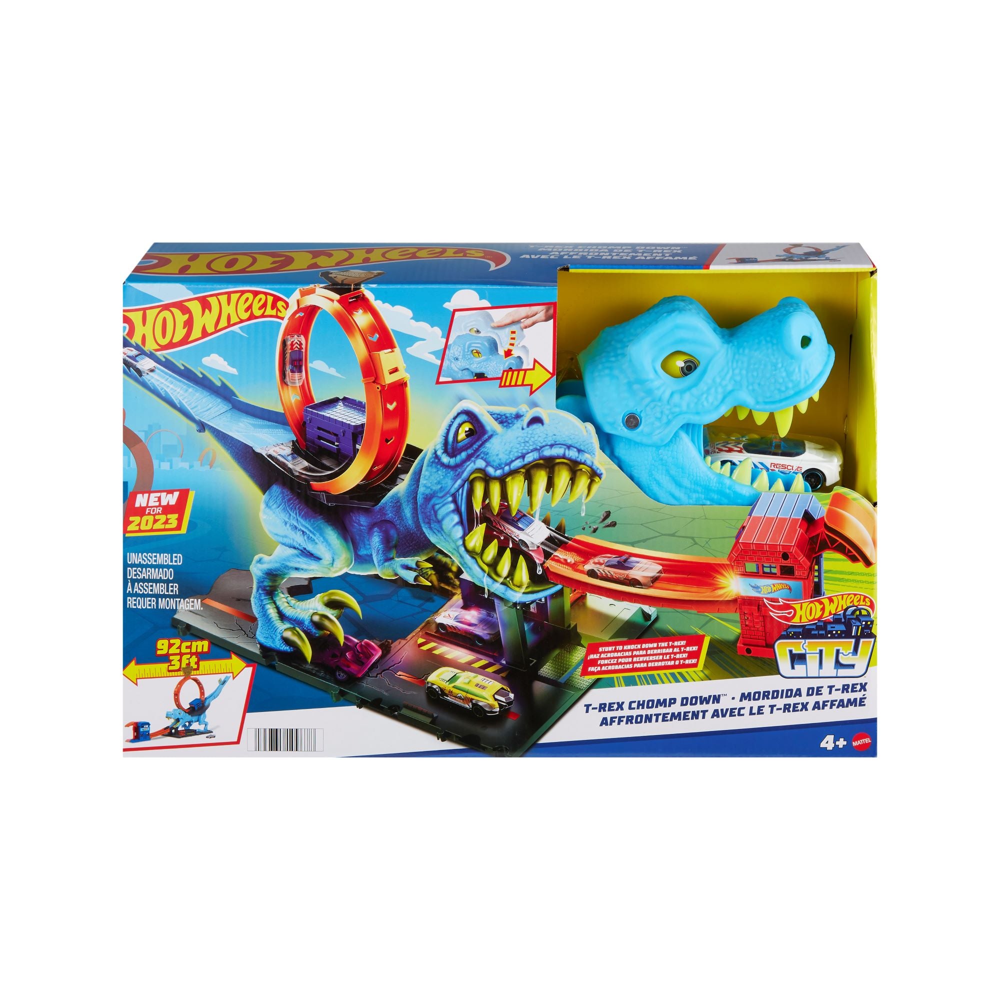 HOT WHEELS HKX42 City T-Rex Chomp Down | Isetan KL Online Store