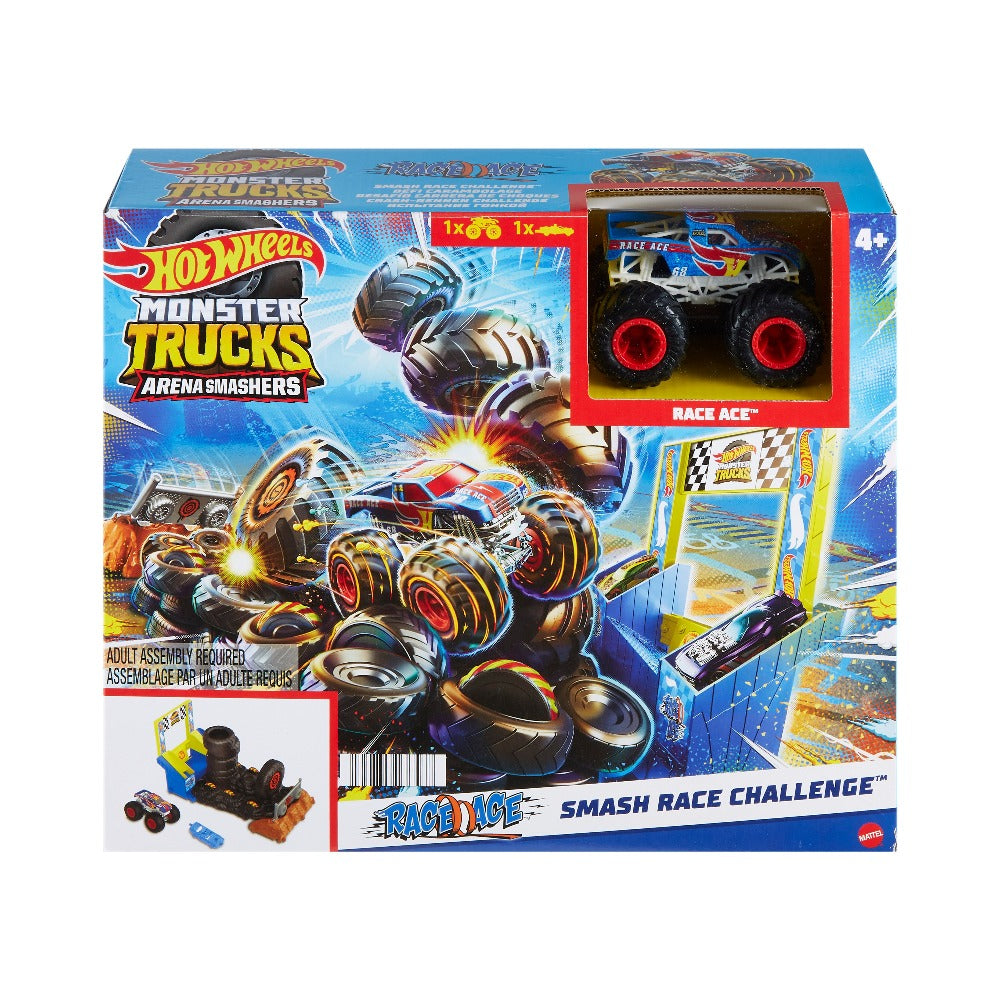 HOT WHEELS HNB87 Monster Truck Arena World: Entry Challenge (Assorted) | Isetan KL Online Store