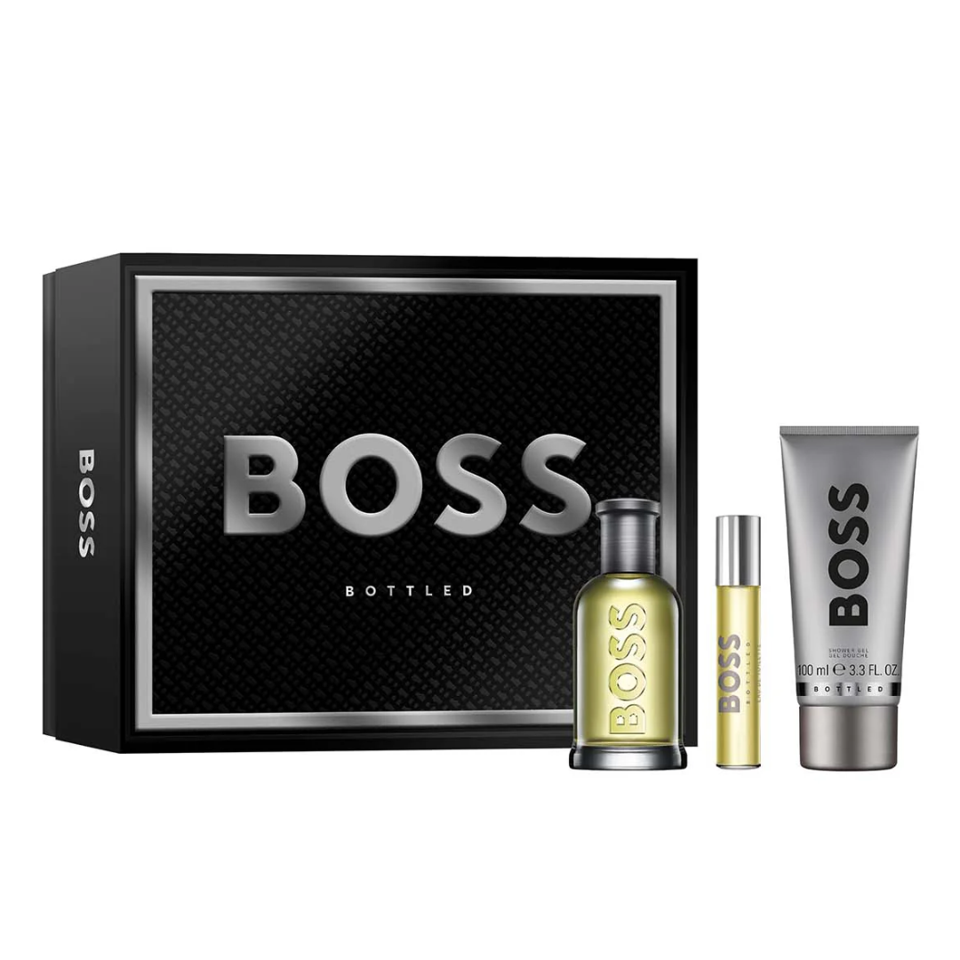 Xmas 2024 set : BOSS Bottled EDT 100ml (3pcs)