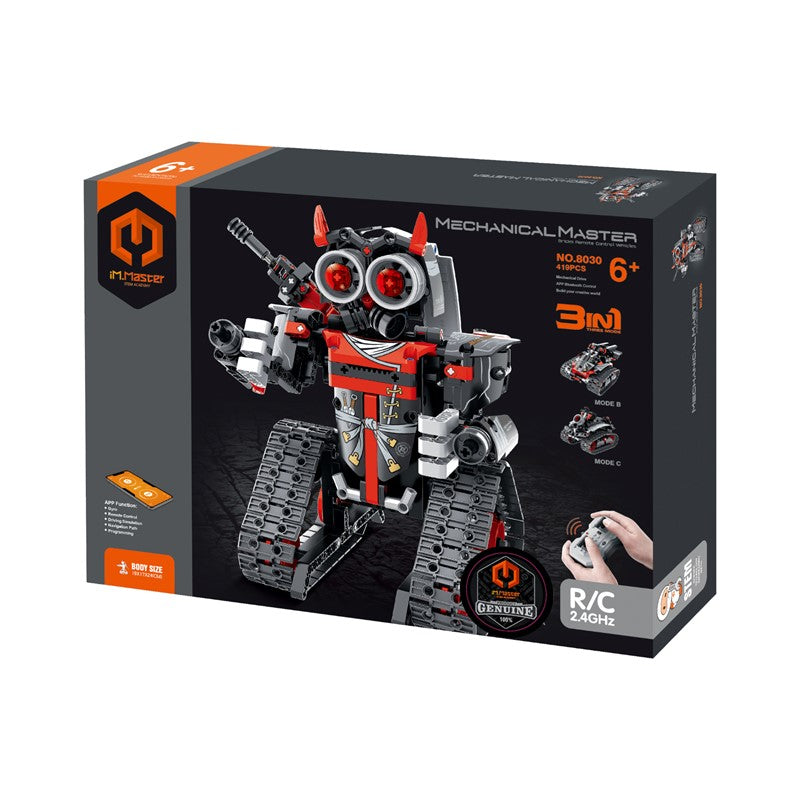 IM.MASTER Mechanical Master Block 3 in 1 Mode Ninja R/C and APP Control DIY STEM Brick Remote Control Vehicles | Isetan KL Online Store