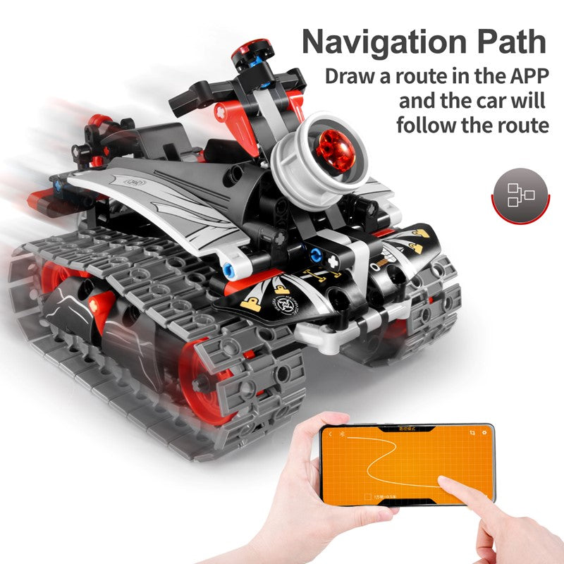 IM.MASTER Mechanical Master Block 3 in 1 Mode Ninja R/C and APP Control DIY STEM Brick Remote Control Vehicles | Isetan KL Online Store