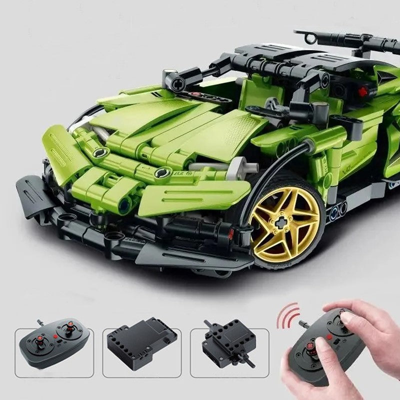 IM.MASTER Mechanical Master Block Super Car Lamborghini R/C+APP Control DIY STEM Brick RC Vehicles | Isetan KL Online Store