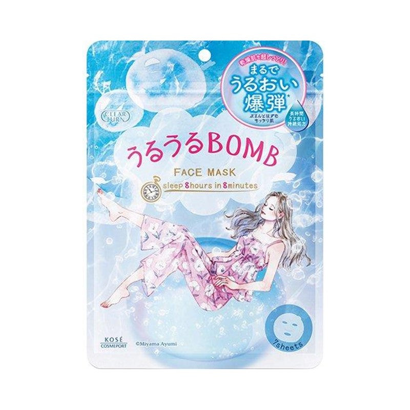 KOSE COSMEPORT Clear Turn Moisturizing Face Mask 7s | Isetan KL Online Store